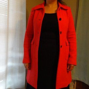 J crew long coat